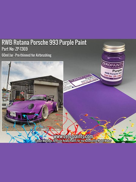 Zero Paints ZP-1369: Paint for airbrush RWB Rotana Porsche 993